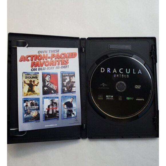 Dracula Untold - Blu-ray - DVD - Lucas Evans Sarah Gadon with Slipcover - Picture 3 of 7